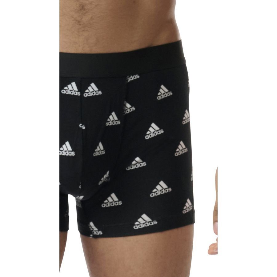 adidas Boxers Pack de 3 - Noir/Blanc/Bleu