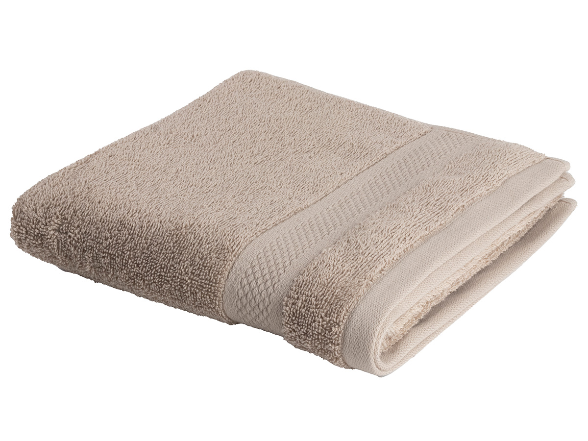 DoubleDry Hotel 50 x 100 cm set van 6 handdoeken - taupe