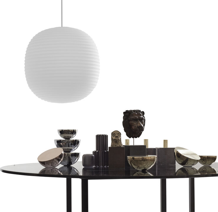 New Works Lantern Pendant Ø40 Frosted white