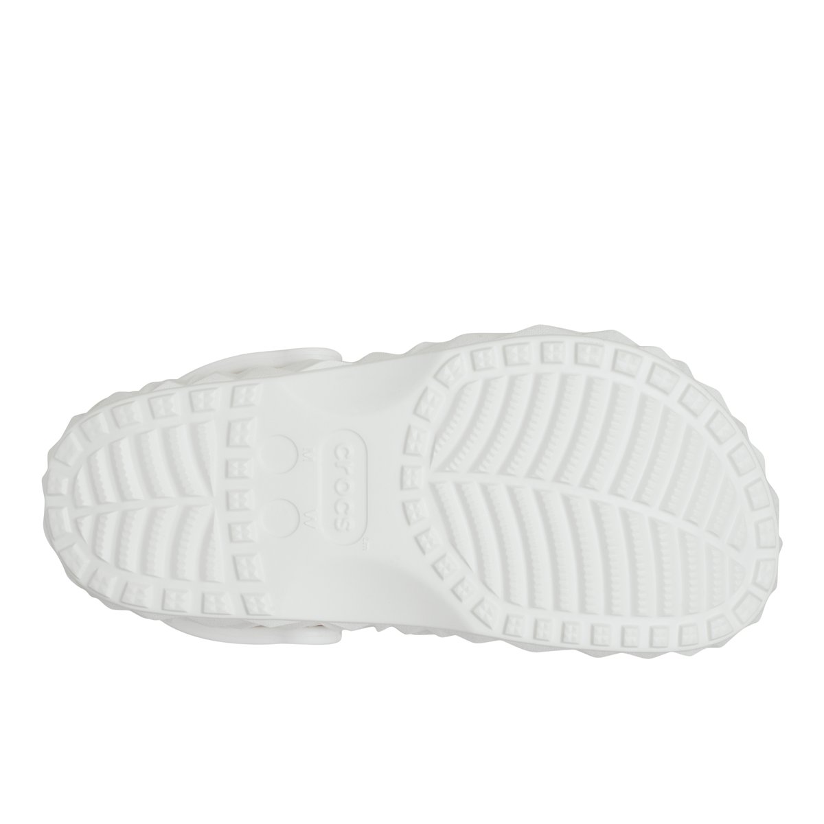 CROCS-Geometrc-tg-Sabot d'eau - Talon plat - Blanc