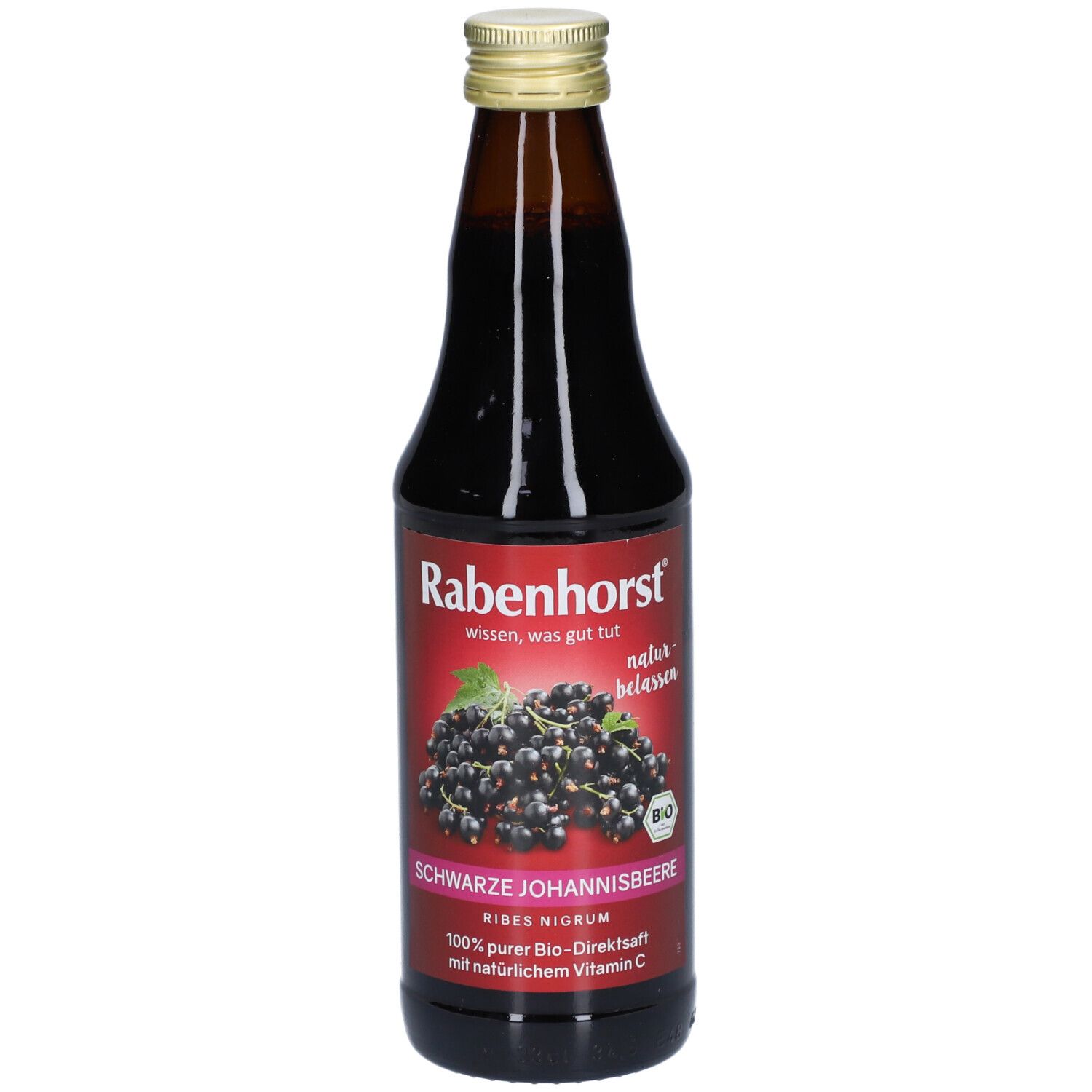 Rabenhorst Schwarze Johannisbeere Muttersaft Bio