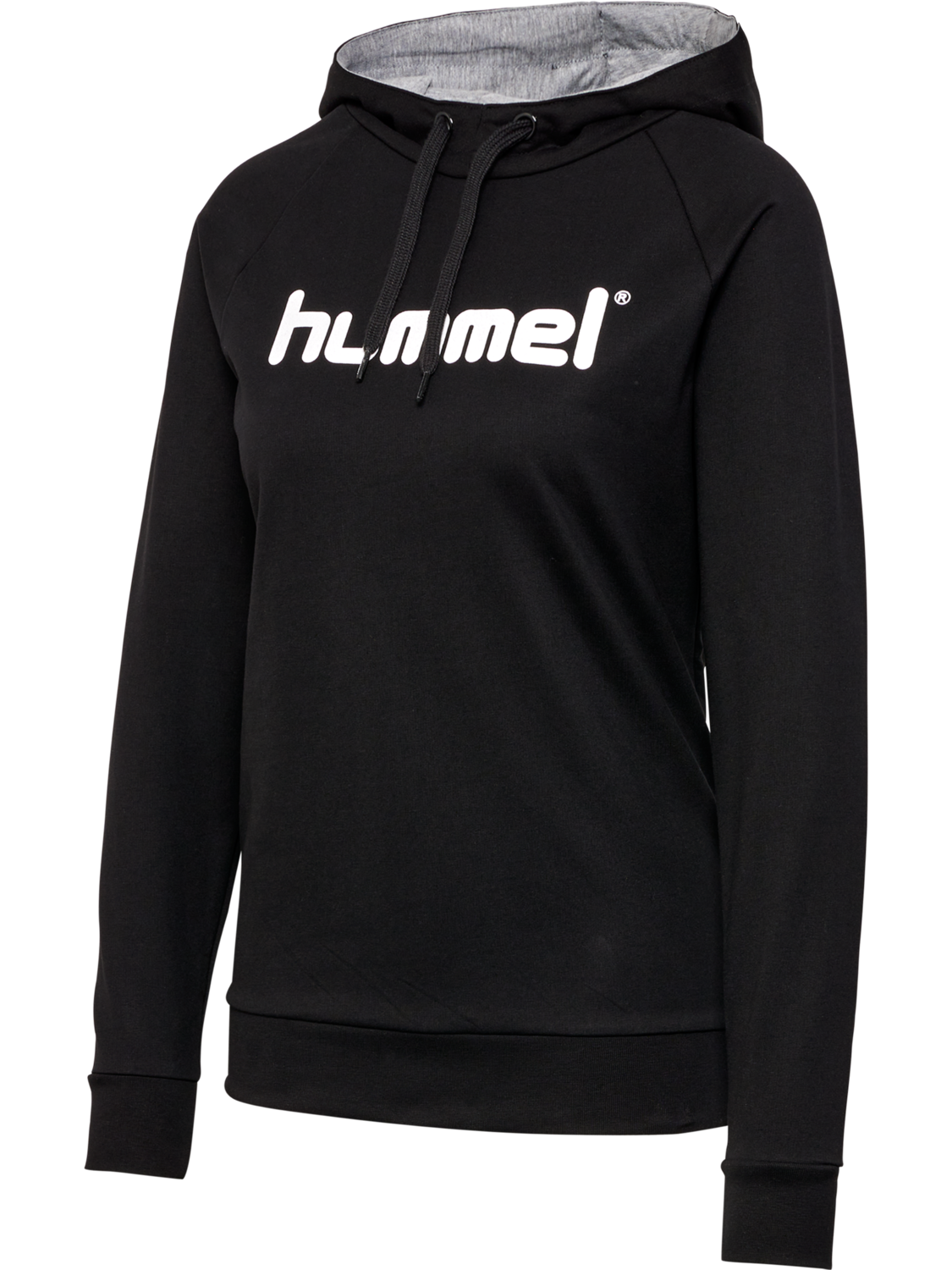 HUMMEL GO COTTON LOGO HOODIE WOMAN