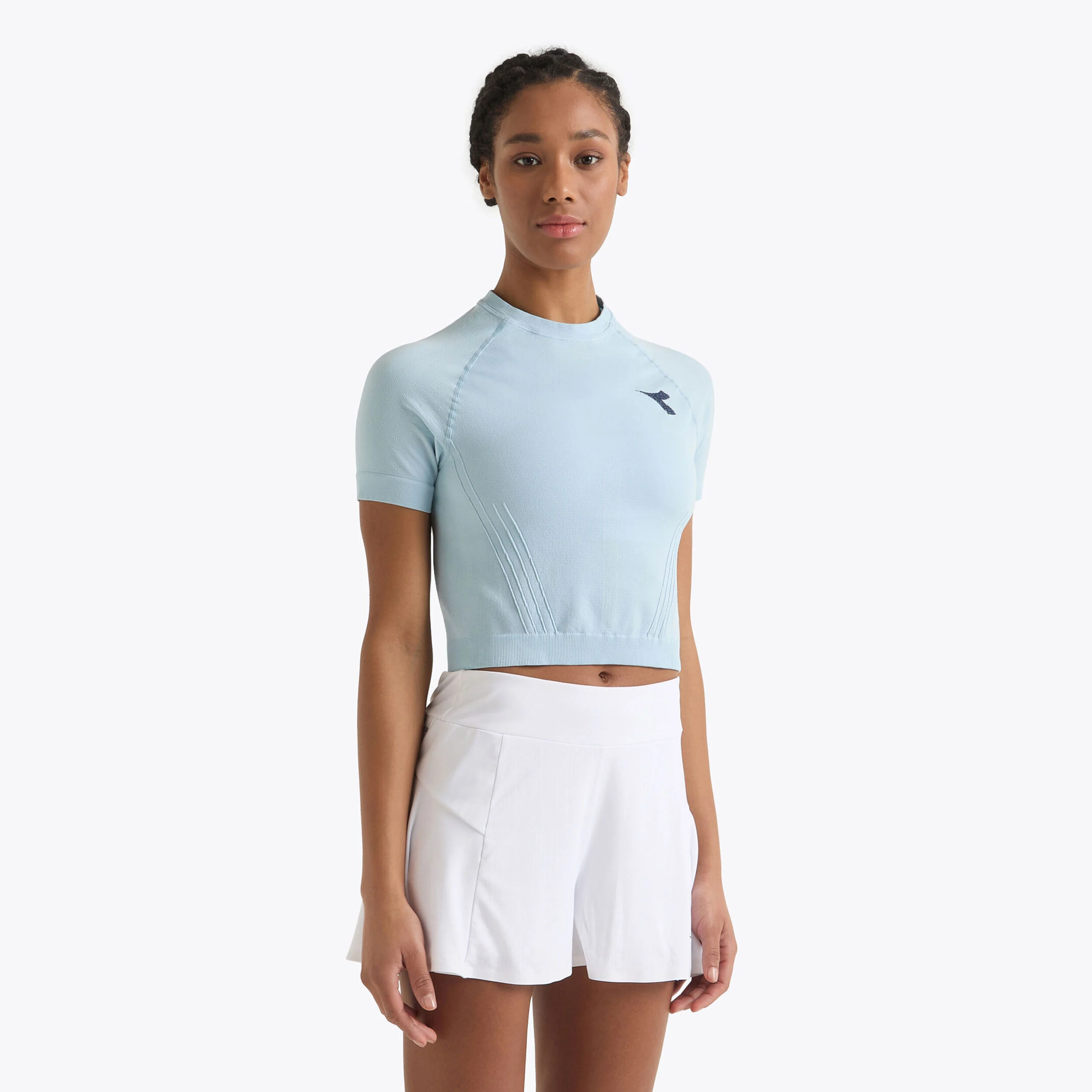 Diadora L. Icon Stratouno T-shirt Femmes - Bleu Clair
