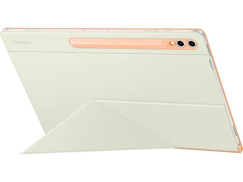 Samsung Tablet Book Cover Smart Galaxy Tab S10 Ultra Orange Smart Book Cover für das Samsung Galaxy Tab S10 Ultra