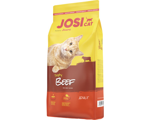 Josera JosiCat Tasty Beef droogvoer voor katten 650g