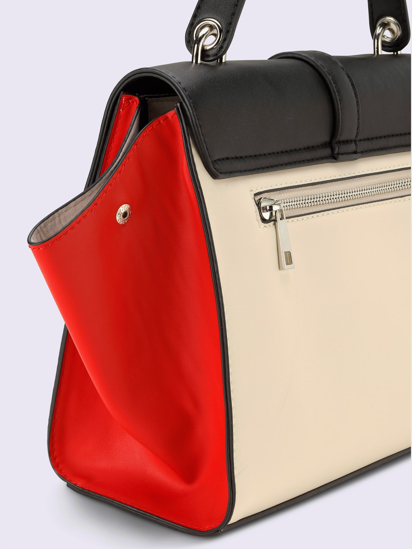 Sac coloris contrastés décoratifs