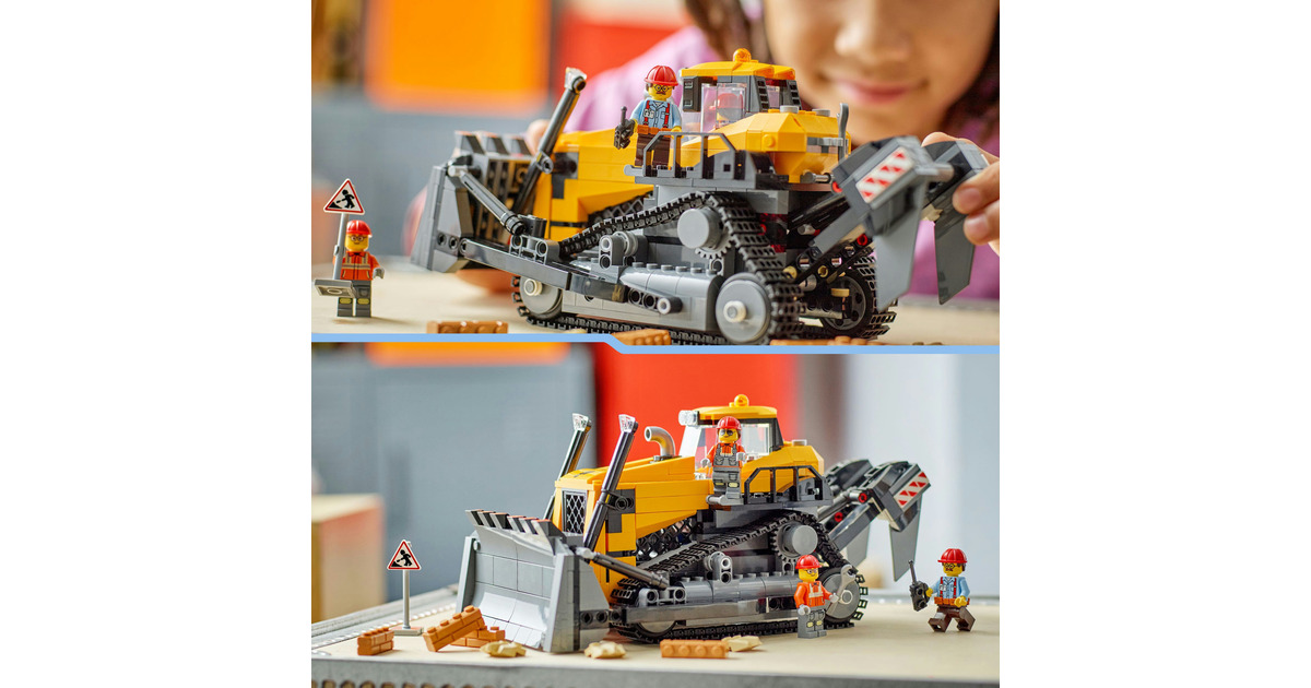 LEGOCity - Gele bulldozer Constructiespeelgoed  (60466)