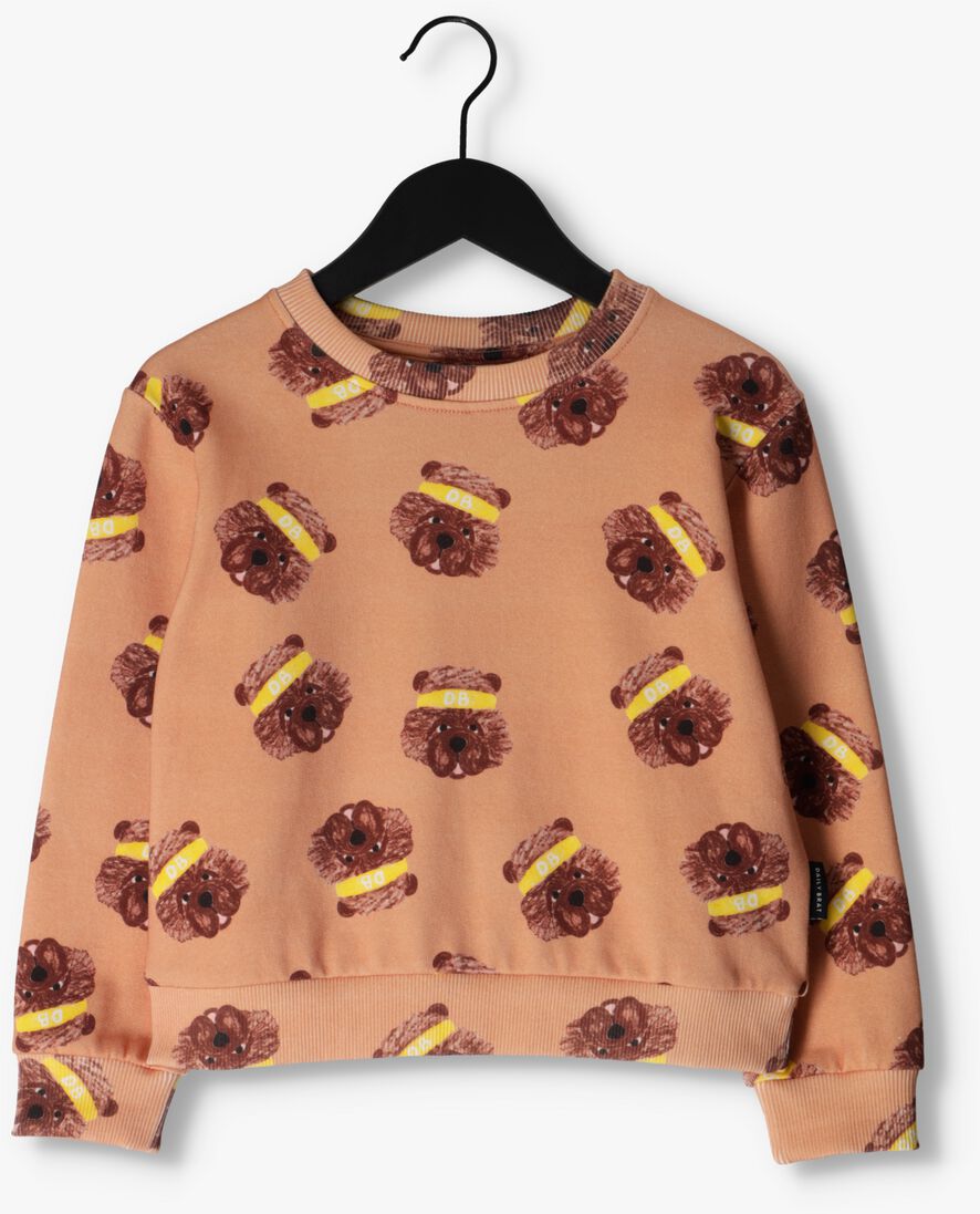 DAILY BRAT camel daily brat sweater fuzzy wuzzy sweater
