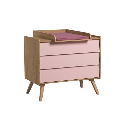 Commode Vox Vintage Bois/Rose - VOX