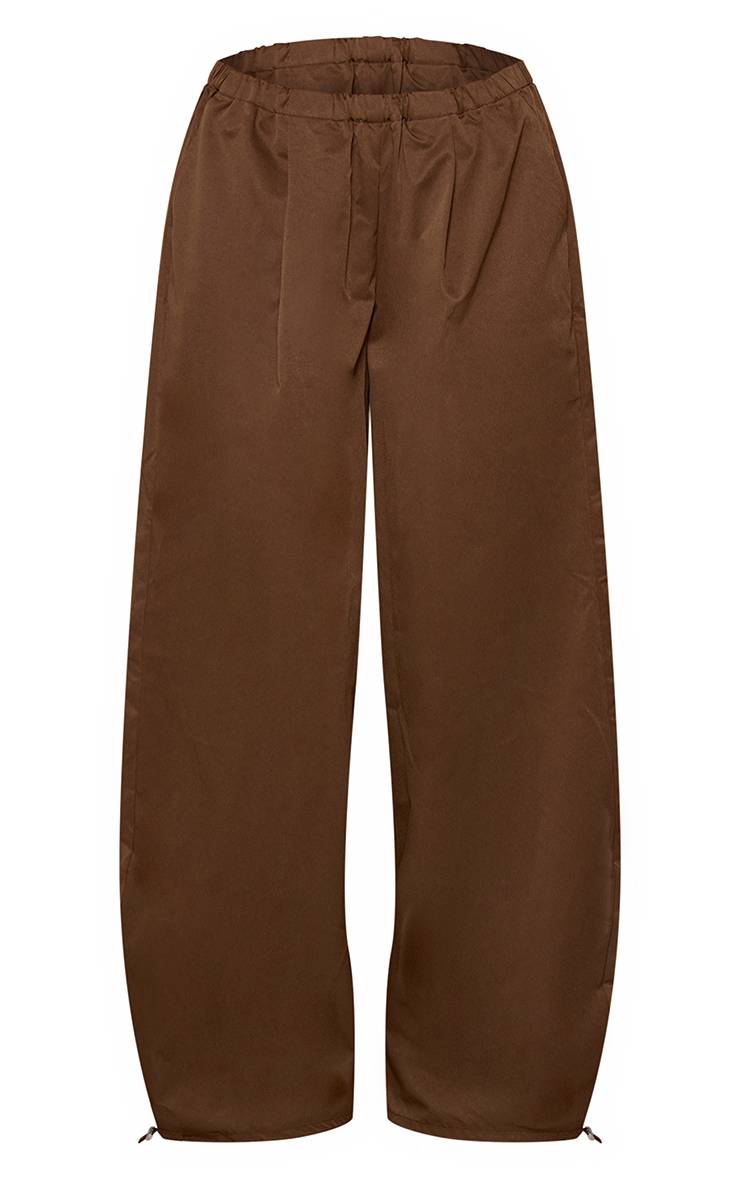 Kaki Pantalon À Jambes Baril