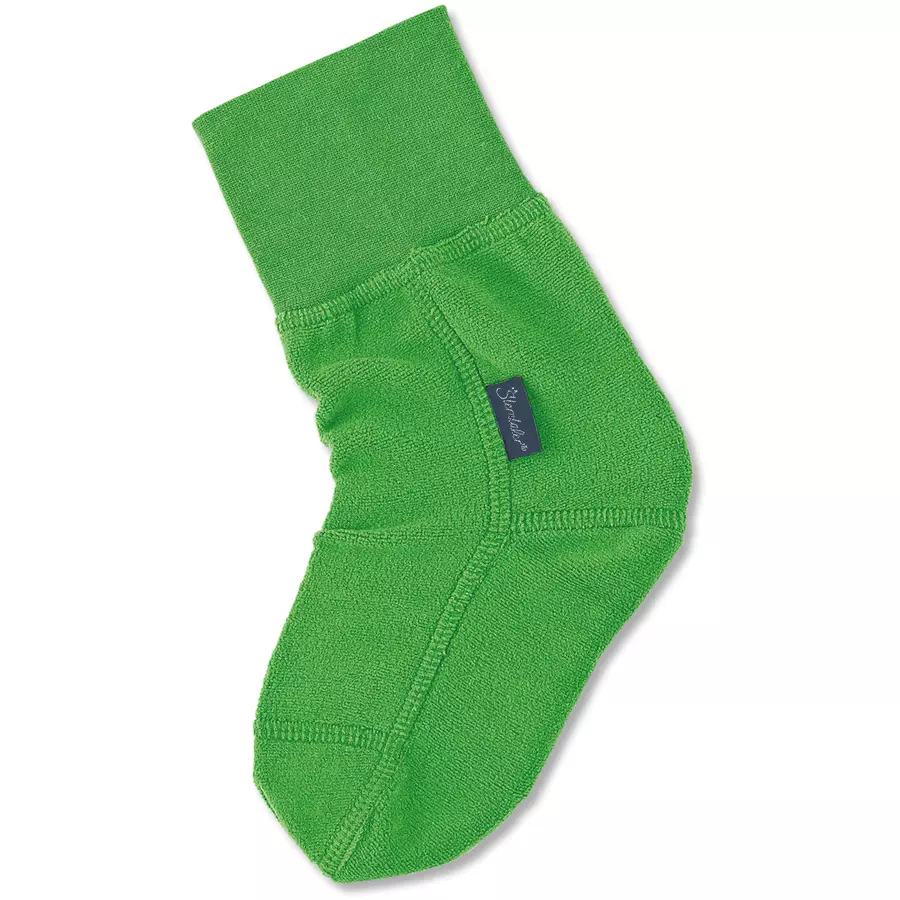 Sterntaler Fleece-Socken Elastikware grün