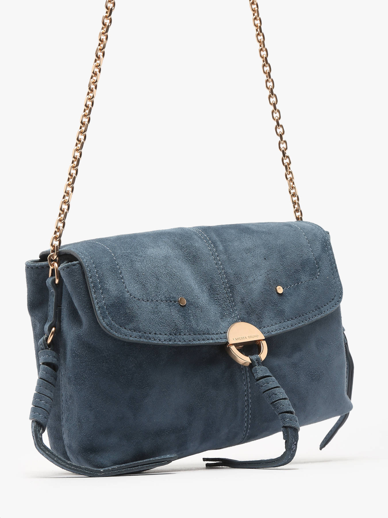 Sac bandoulire M Othilia cuir sude VANESSA BRUNO
