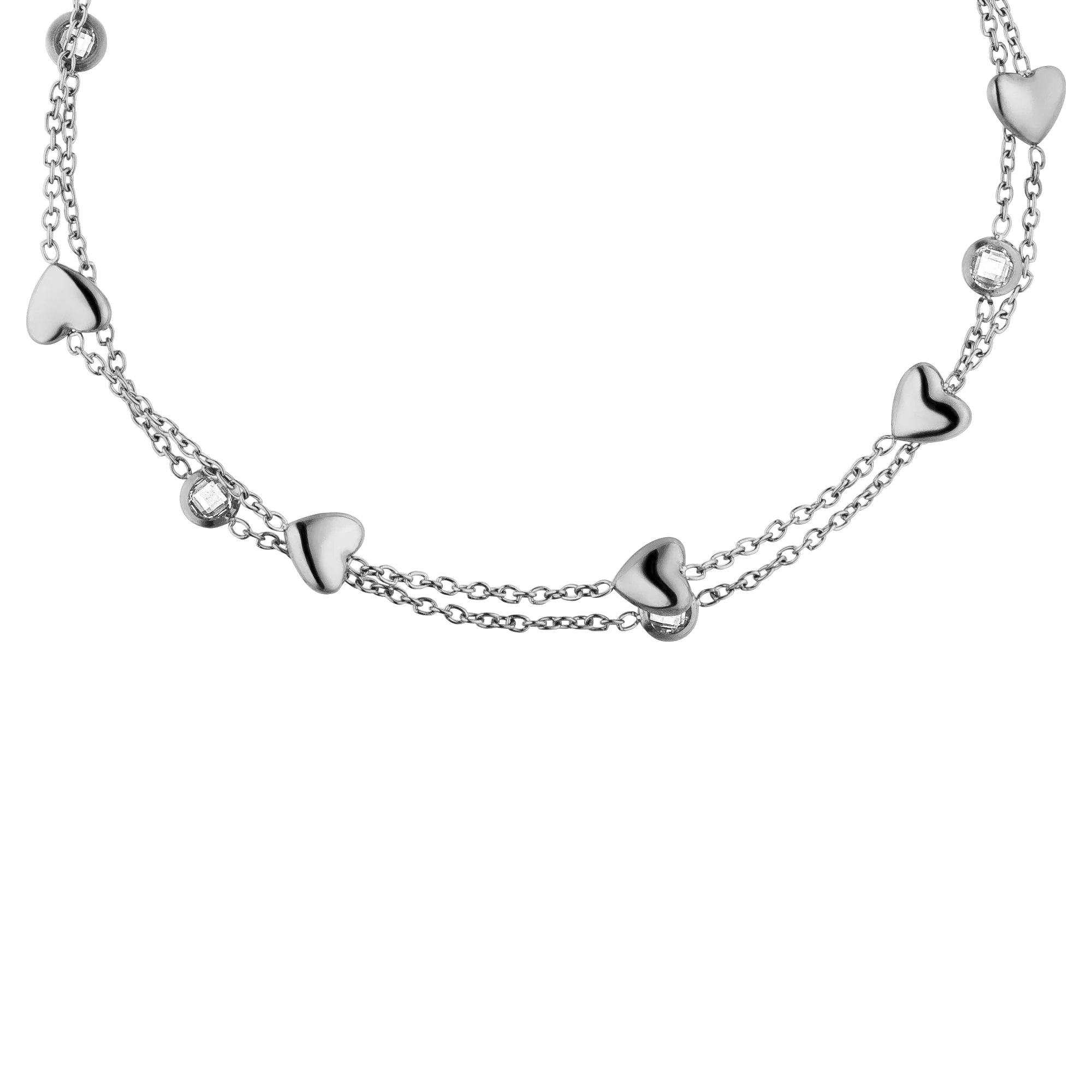 Glitter Heart Armband - PURELEI