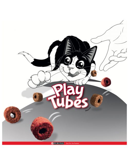 Felix Play Tubes - Kattensnack - Kip Lever 50 g