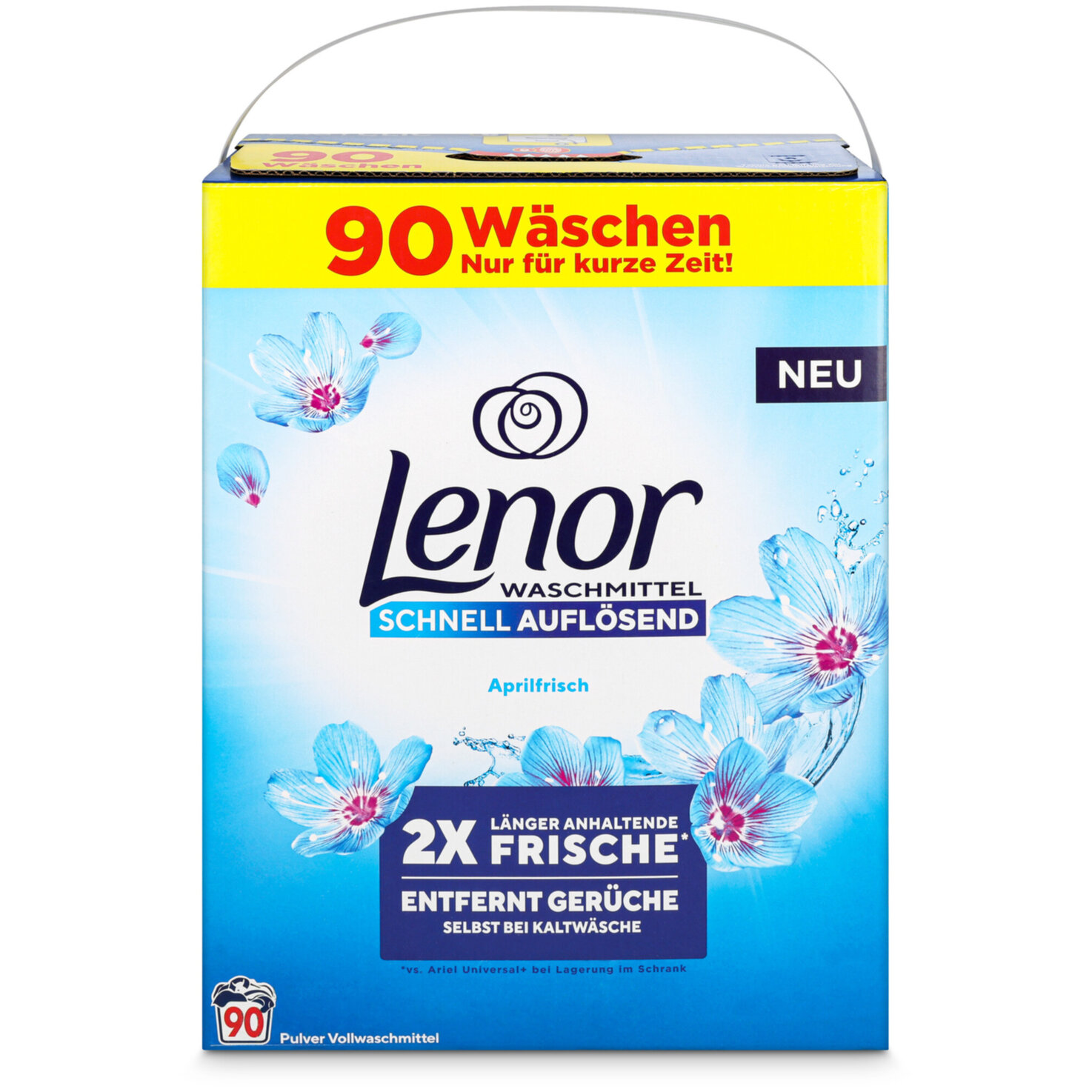 Lenor Pulver Aprilfrisch 90 Waschgänge