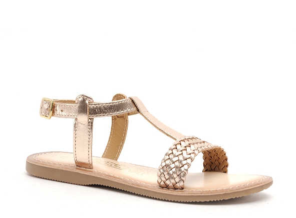 Bopy nu pieds enfant felce or