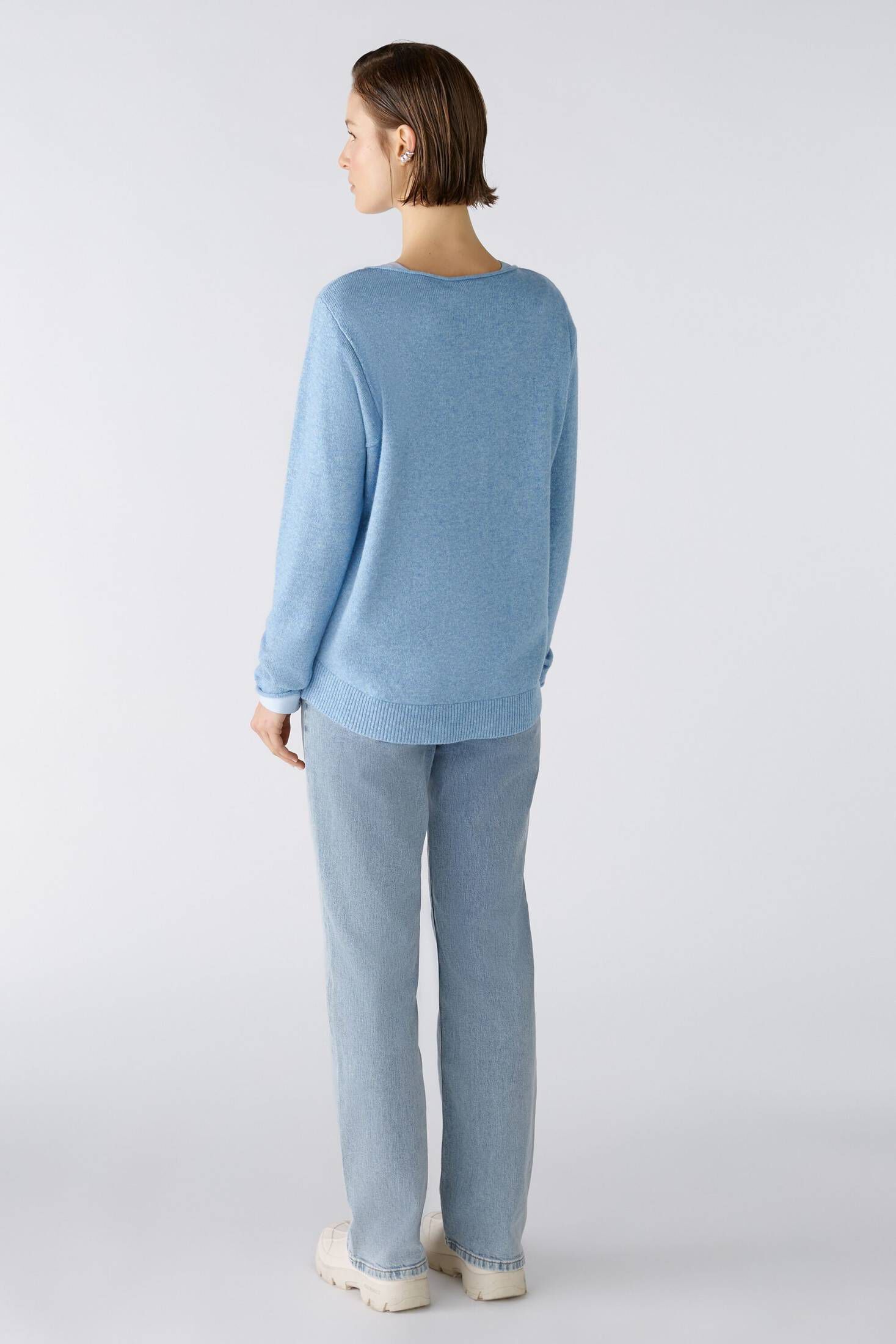 Oui| Damen Pullover