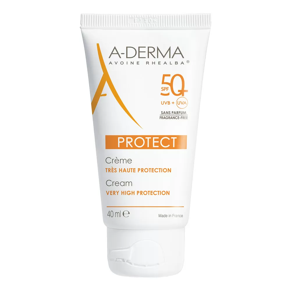 A-Derma Sun Protect Cream SPF50  - 40 ml.