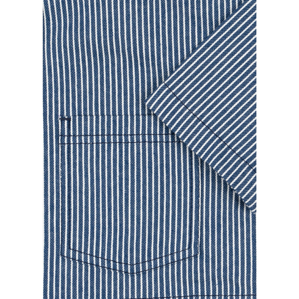 Køb Konges Sløjd Blue Stripe Luc Skjorte Jakke Gots