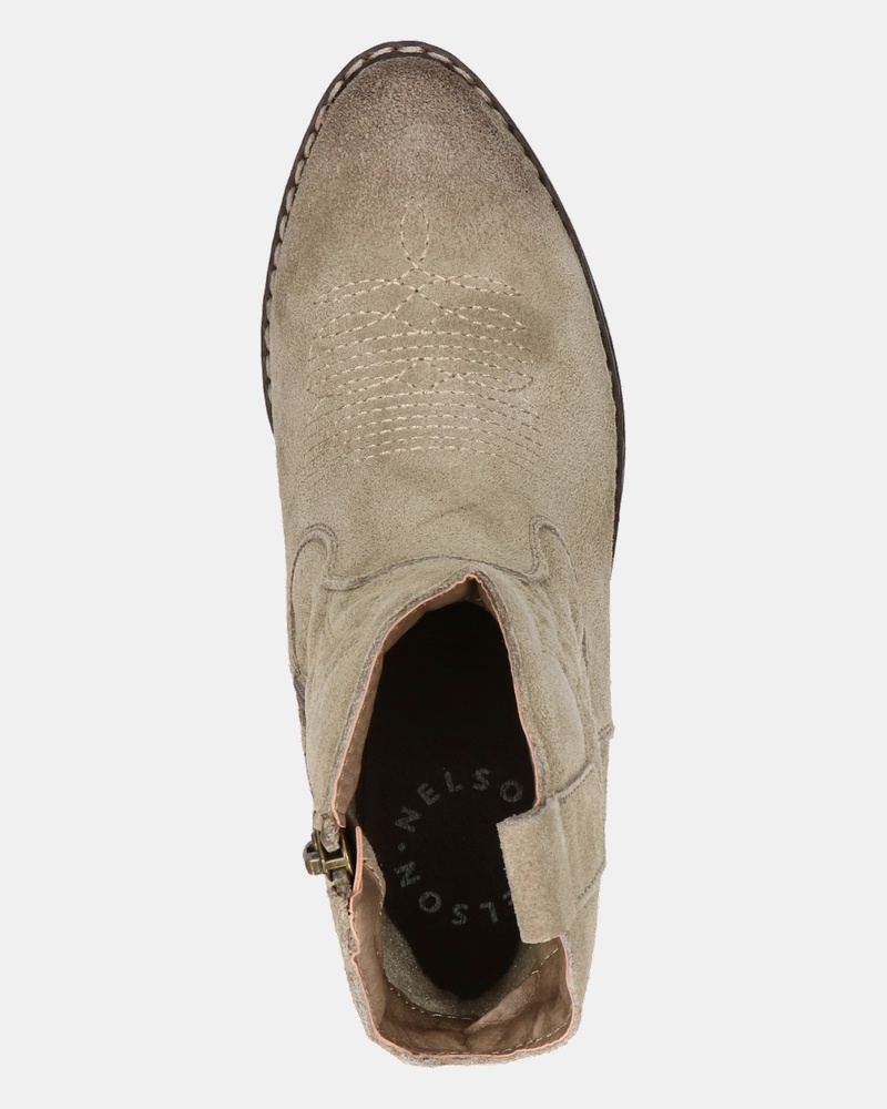 Nelson Kids Cowboylaarzen  - beige
