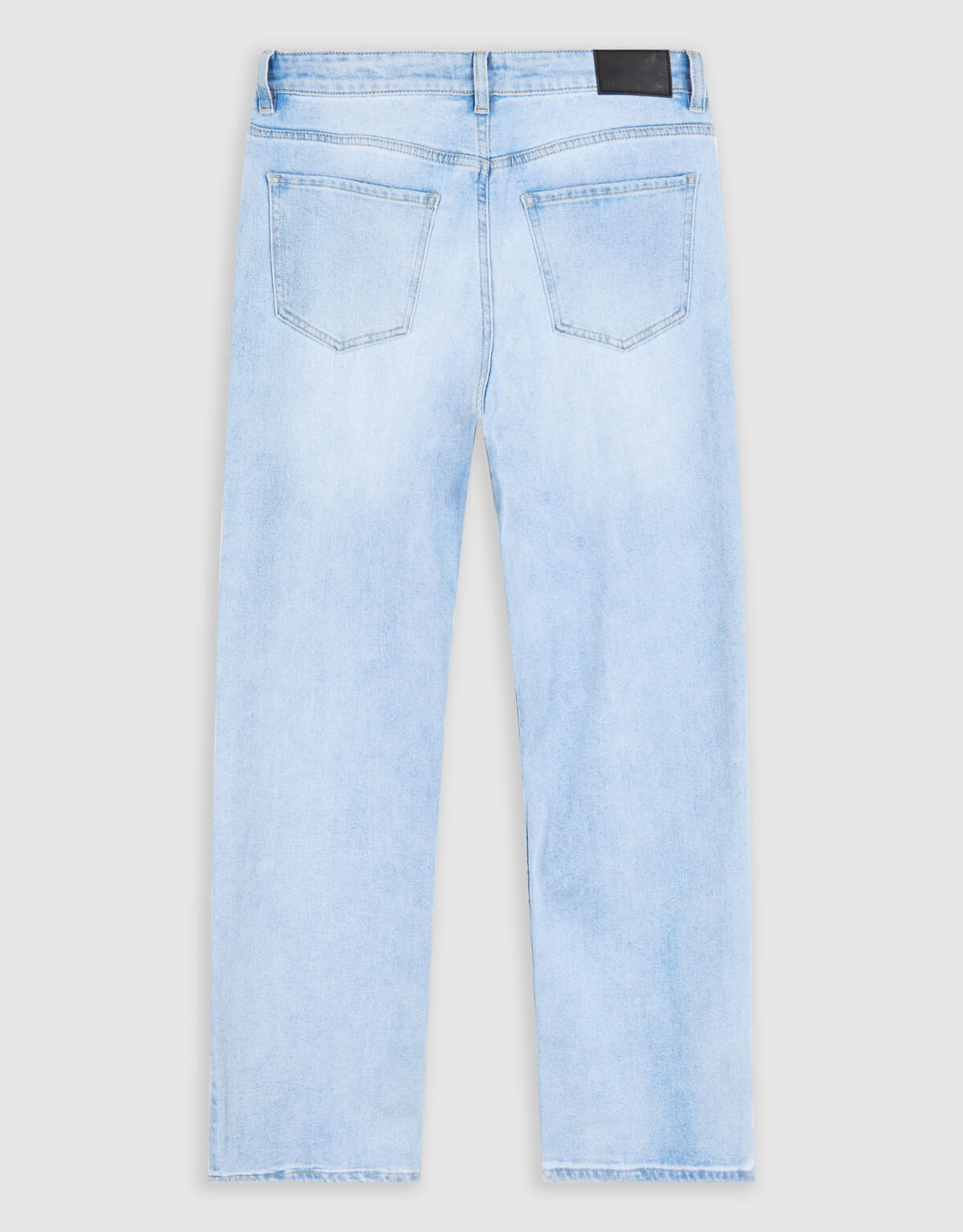 Straight Fit Jeans Bleached