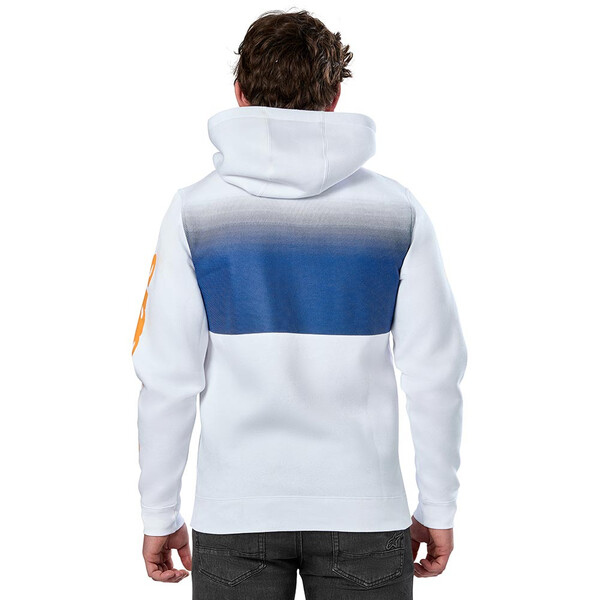 Alpinestars - Sweat à capuche Specter Blanc / Bleu