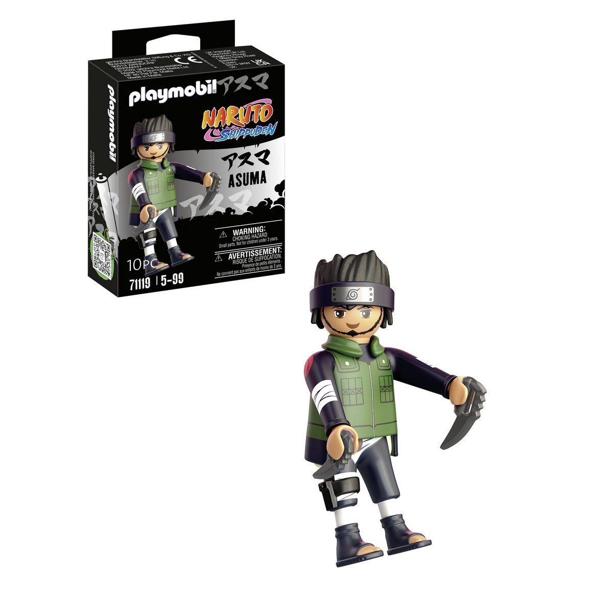 Figurine Asuma - Playmobil Naruto 71119