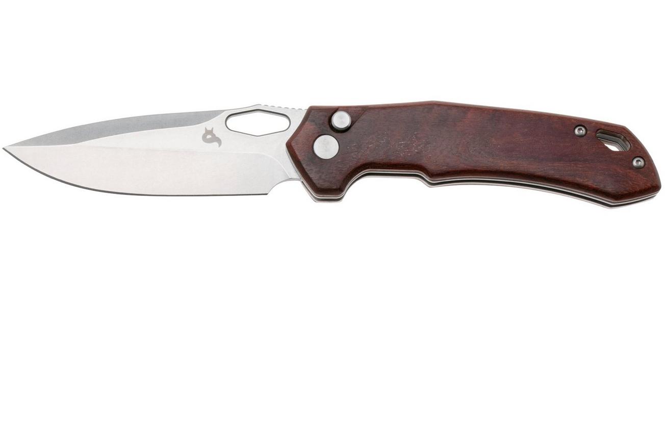 Black Fox Atros BF-770, Blackwashed VG10, Red Sandalwood, zakmes