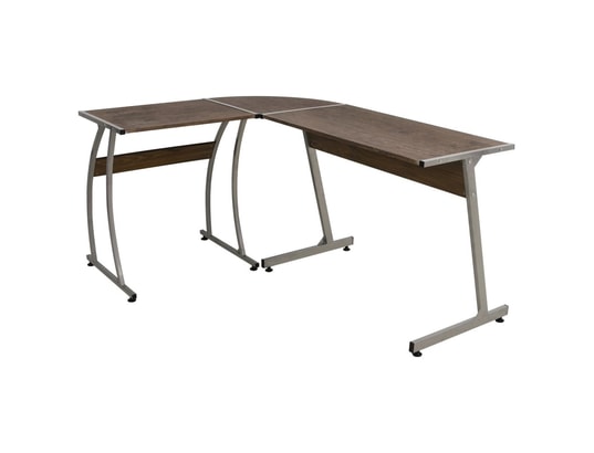 VIDAXL - Bureau d'angle marron bois d'ingénierie