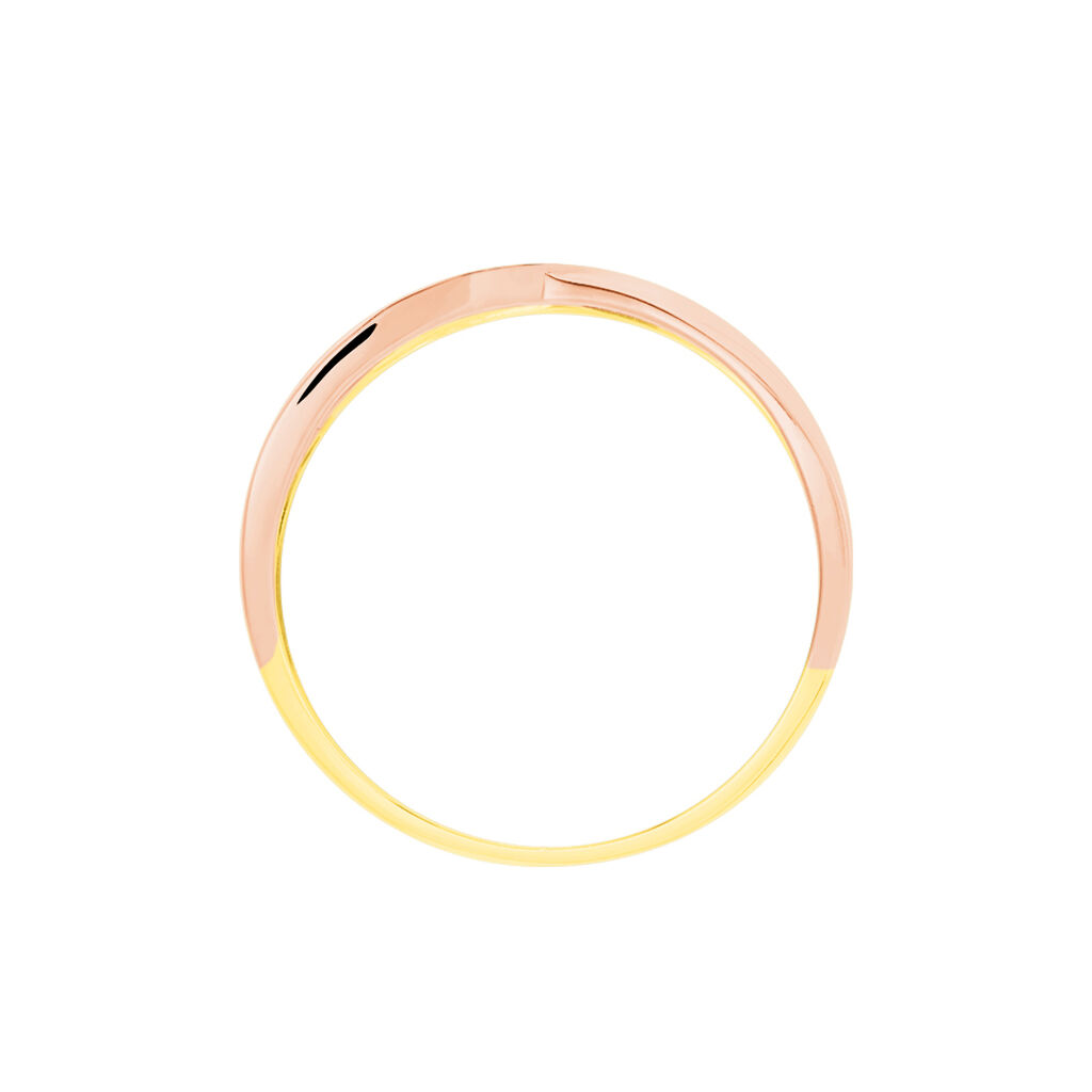 Bague Salima Or Bicolore Diamant