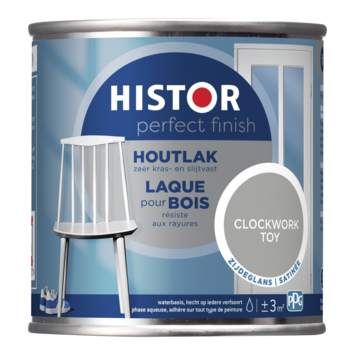 Histor Perfect Finish houtlak zijdeglans clockwork toy 250 ml