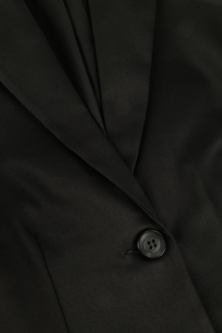 SUMMUM zwarte summum blazer blazer classic stretch (1s100)