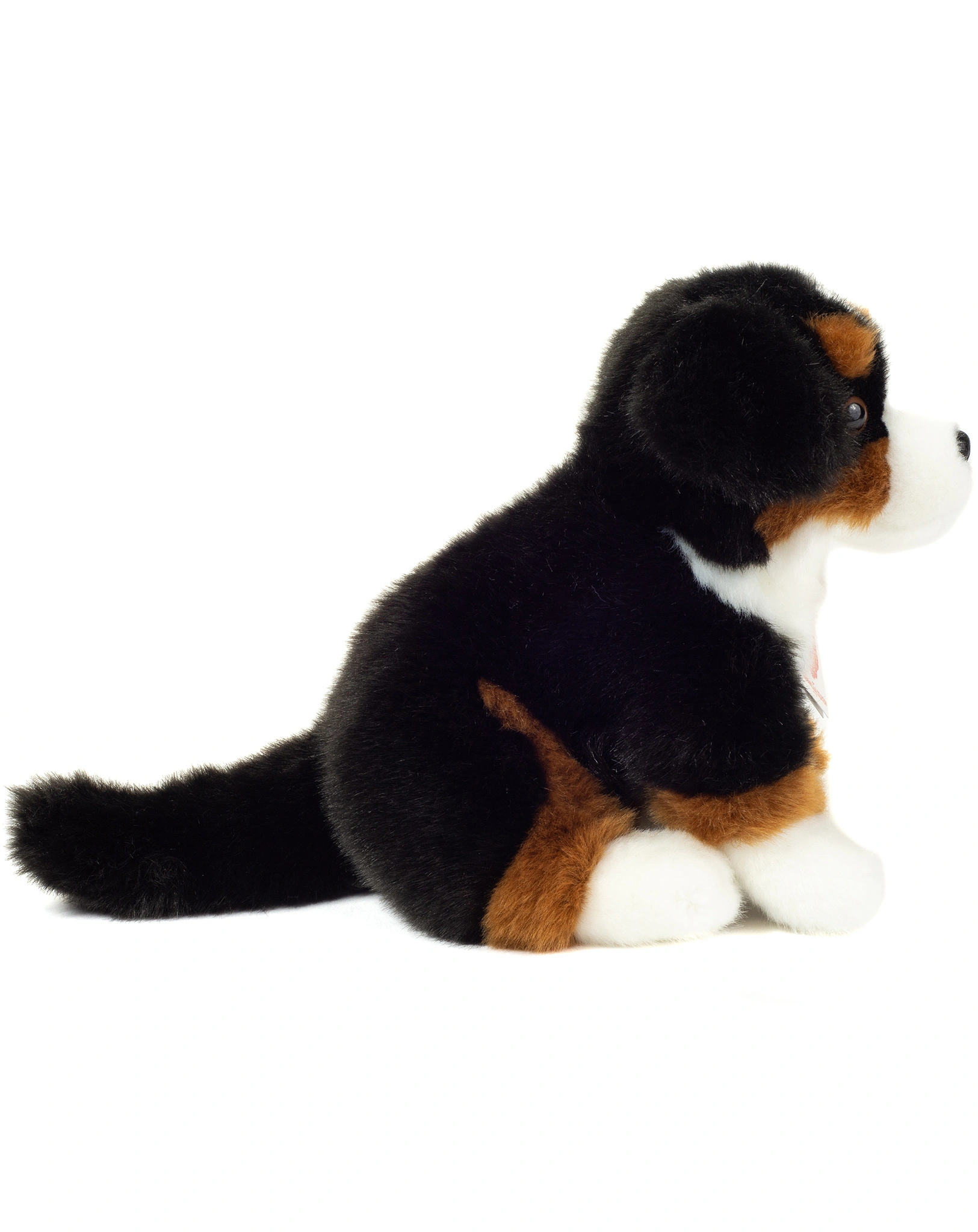 Kuscheltier BERNER SENNENHUND (21 cm) sitzend in schwarz/braun