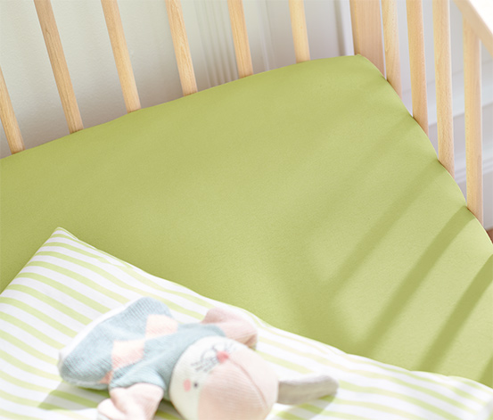 2 Baby-Spannbettlaken