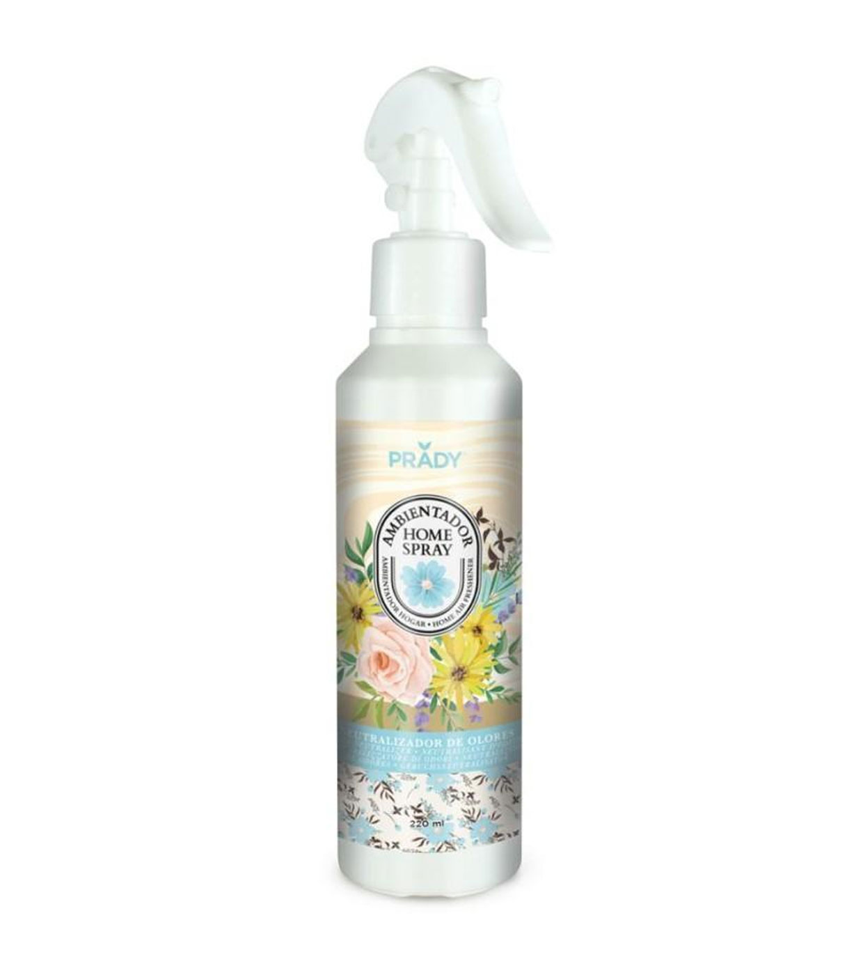 Prady - Ambientador em spray doméstico 200ml - Neutralizador de odores