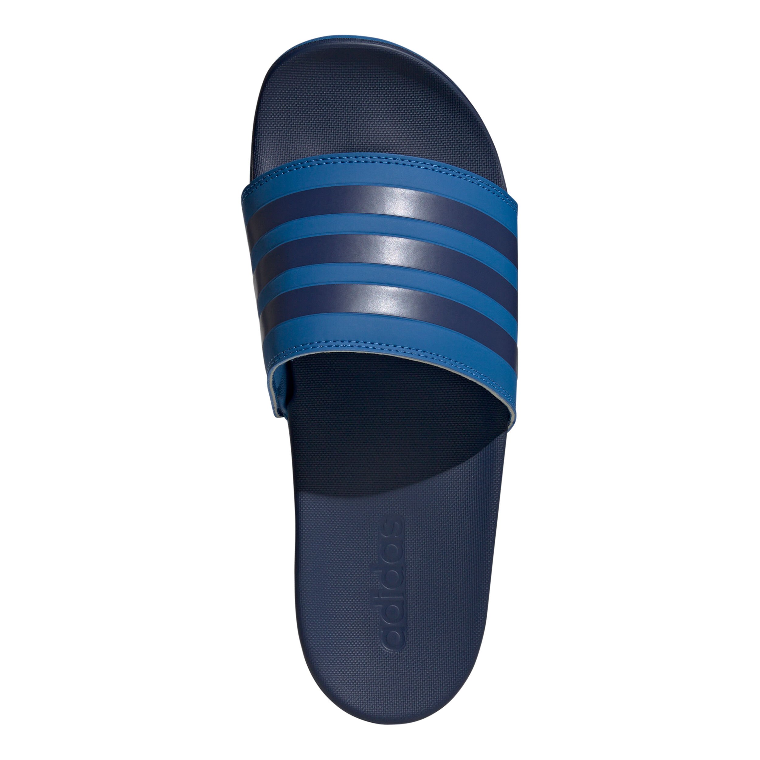 adidas Adilette Comfort Tongs - Bleu Foncé , Noir