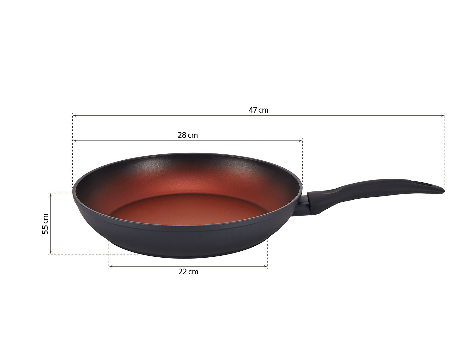 Bratpfannen-Set 2-teilig, Alu-Guss