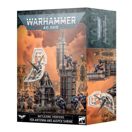 Games Workshop Warhammer 40.000 - Voxantenne und Auspexschrein