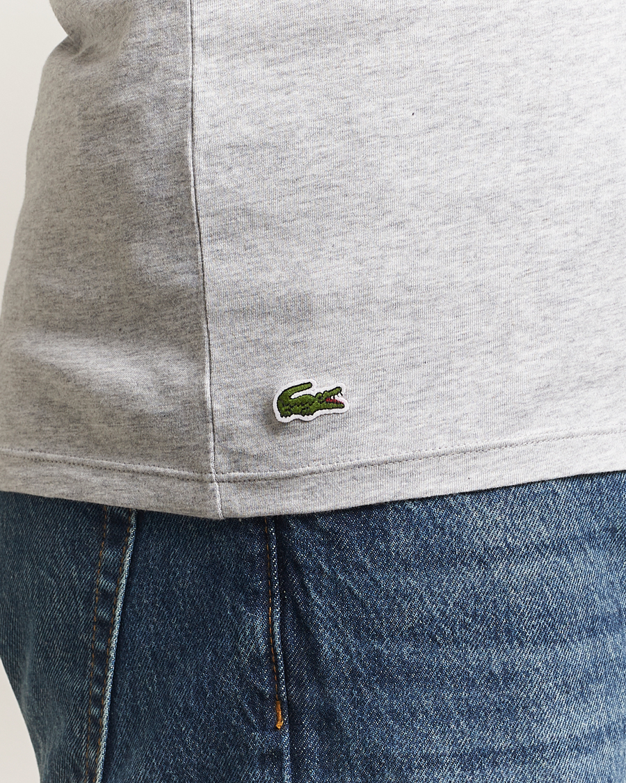 Lacoste 3-Pack Crew Neck T-Shirt White/Grey/Black
