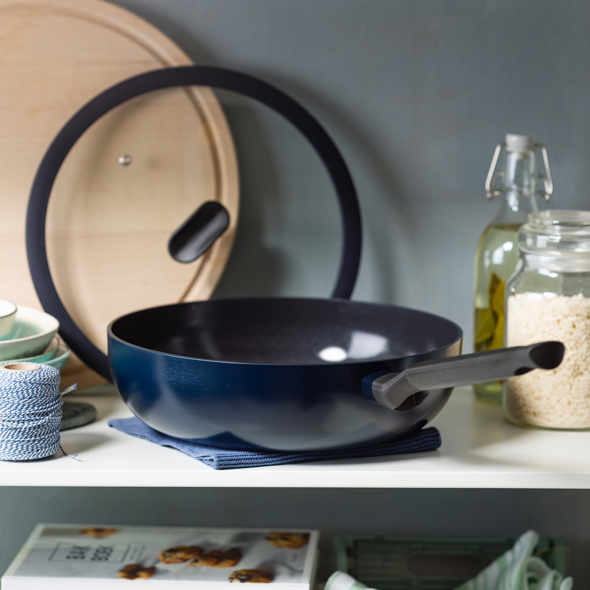 Enjoy Oxford Blue   Air Fryer 8-delige set