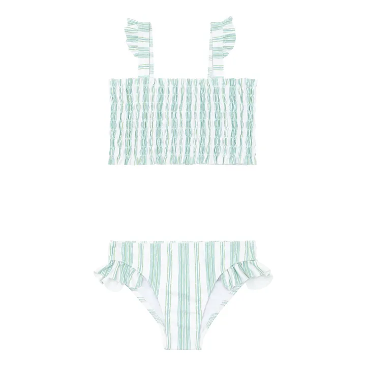 Minnow Maillot de Bain 2 Pièces Smocked | Ecru
