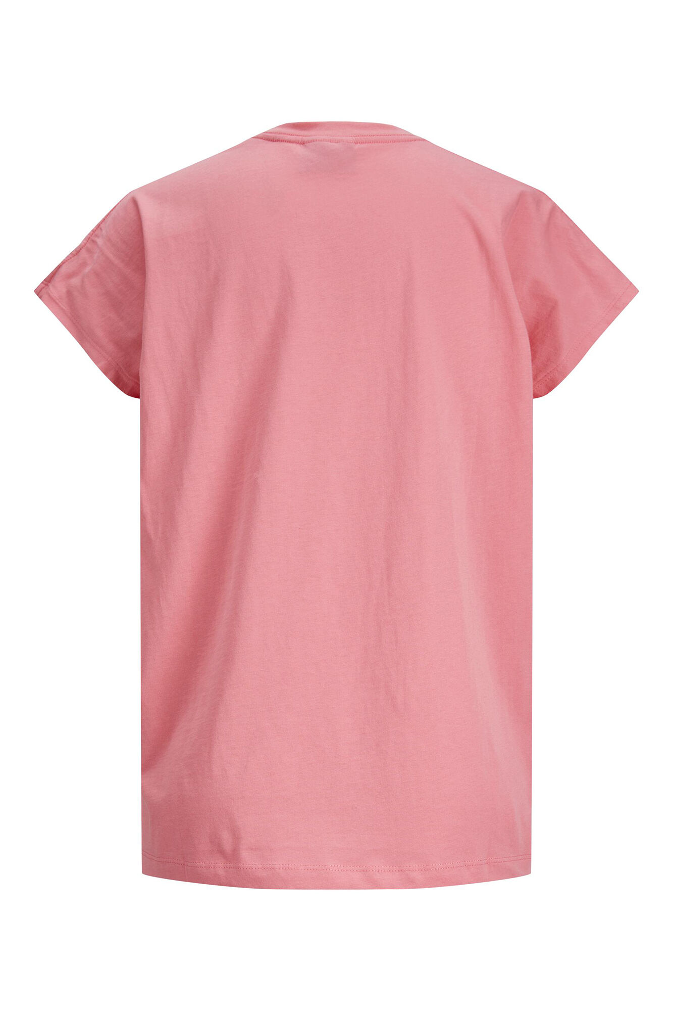 Camiseta oversized de manga curta com estampa.
