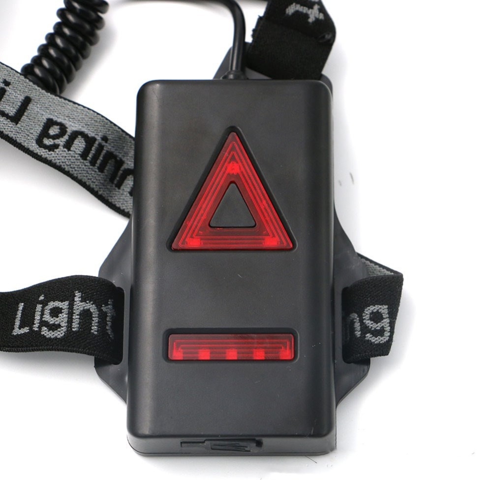 Running Light Sport Lauflicht LED Brust Lampe 250LM (IP65)   Wiederaufladbar