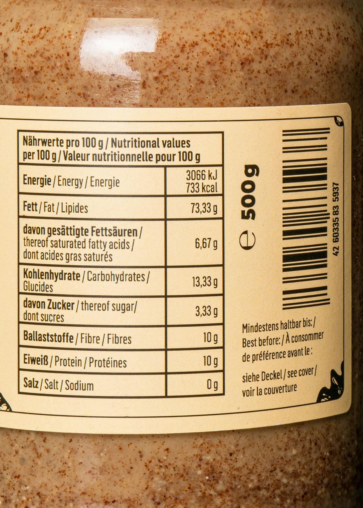 Pekannussmus 500 g