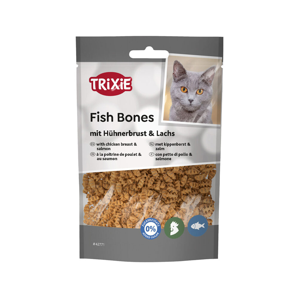Trixie Fish Bones - Kippenborst & Zalm
