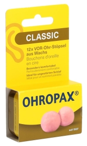 Ohropax Classic Ohrstöpsel,12 Stück