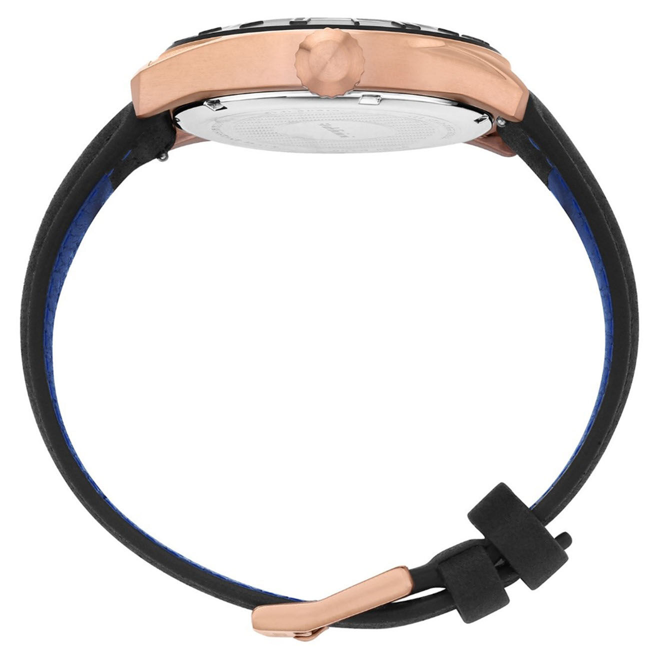 Baldinini Montre Homme en Cuir Adria noire