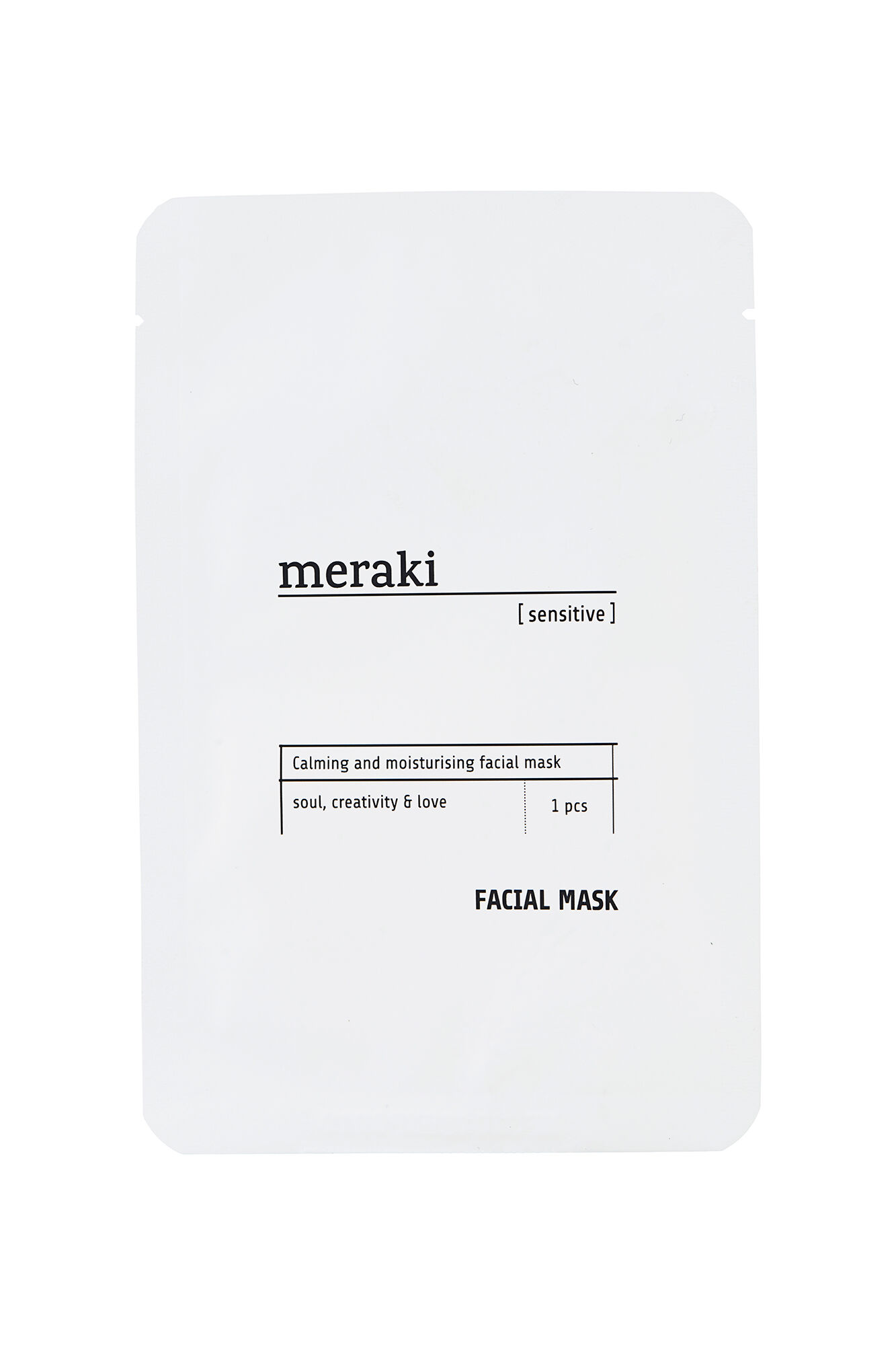 Máscara facial 23 g - branca