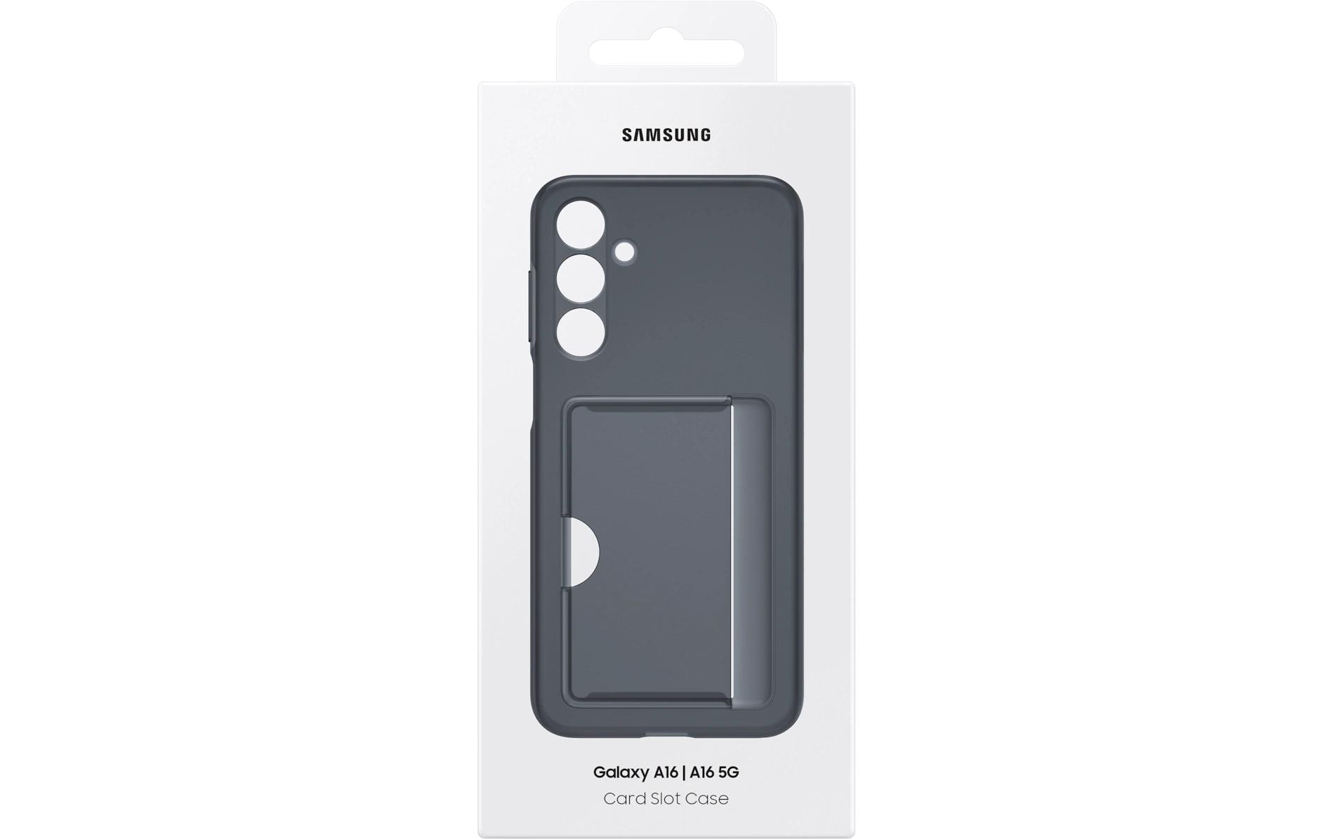Book Cover Card Slot Case Galaxy A16/ A16 5G BlackSchutzhülle für das Samsung Galaxy A16/Galaxy A16 5G