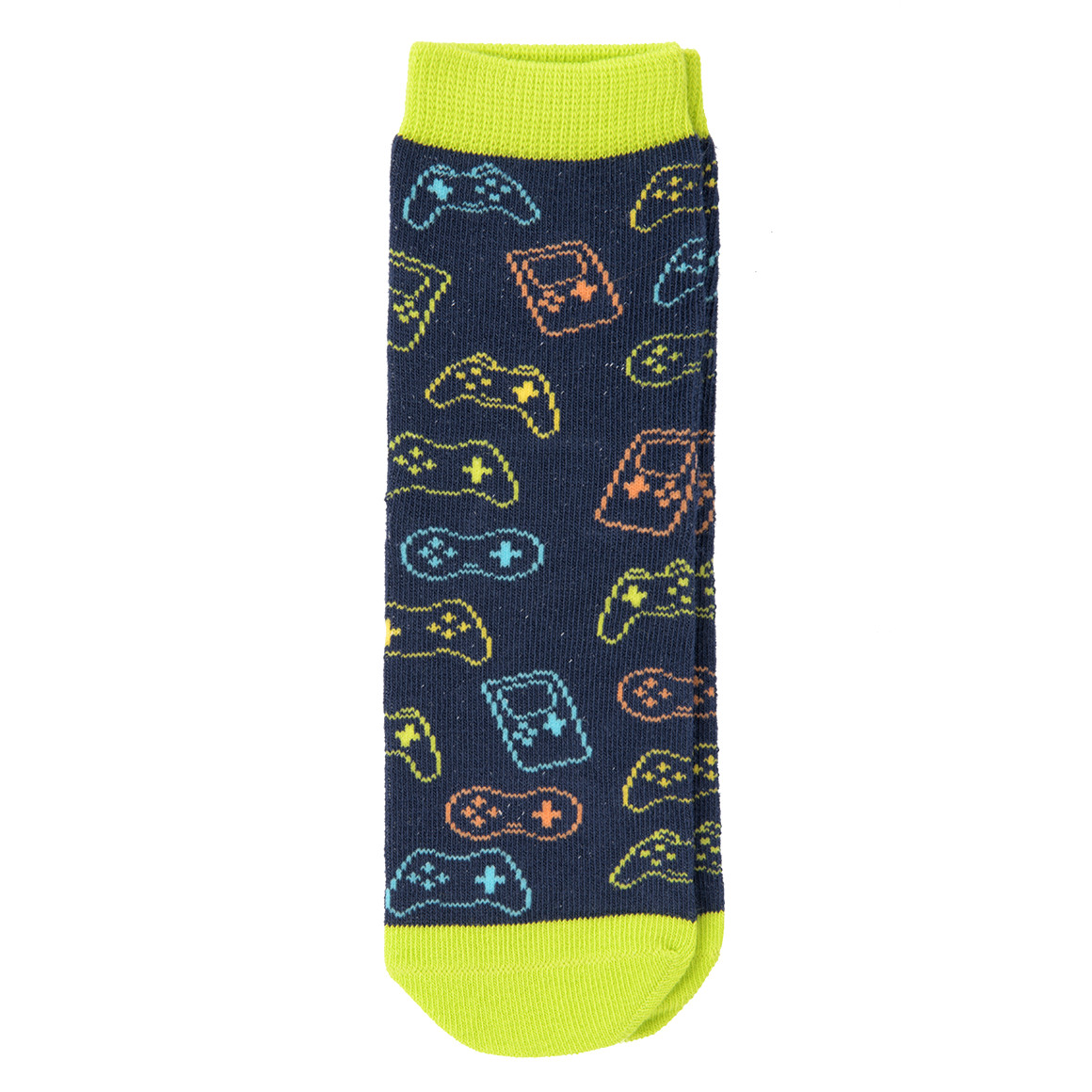 Topolino 1 Paar Jungen Socken mit Controller-Motiven dunkelblau